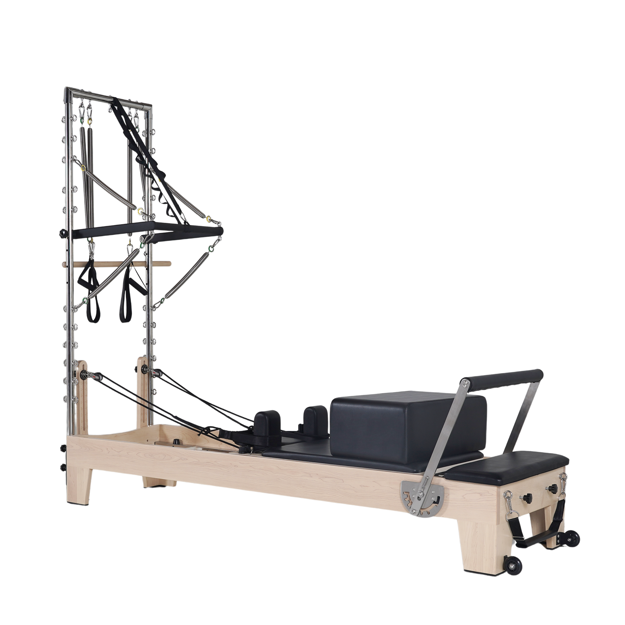 Maple Pilates Reformer With Tower