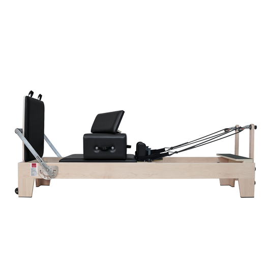 Maple wood pilates reformer machine