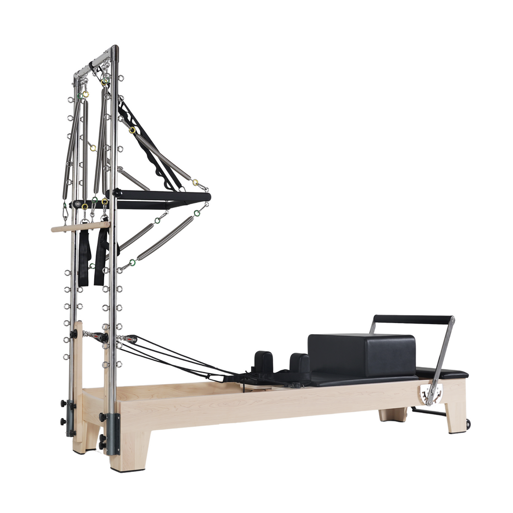 Maple Pilates Reformer With Tower